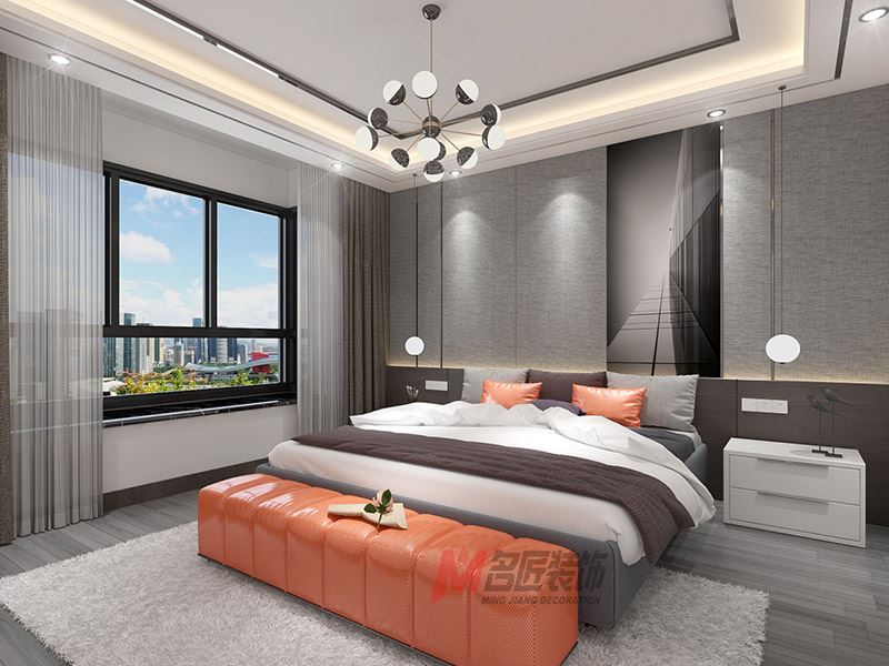 自貢市建華·南湖俊景現(xiàn)代簡約風(fēng)格平層裝修案例